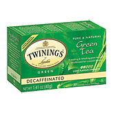 Twinings Of London Tea Bags Green Tea Decaffeinated 1.41 Oz Left Picture